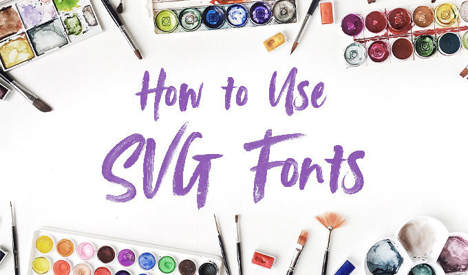 SVG Fonts: 20 Fascinating Examples & How to Use Them