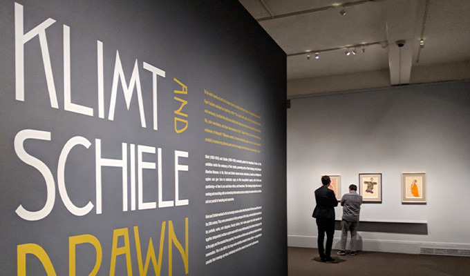 Spotted: Secesja Font in a Museum of Fine Arts Exhibit in Boston