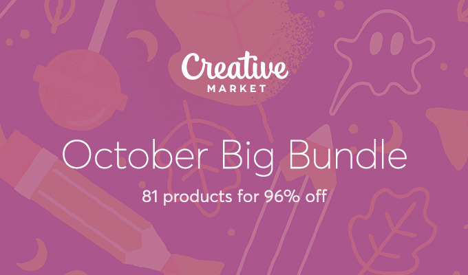 October Big Bundle: Over $1,100 in Design Goods For Only $39!