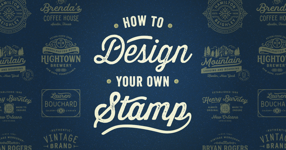 design my own stamps