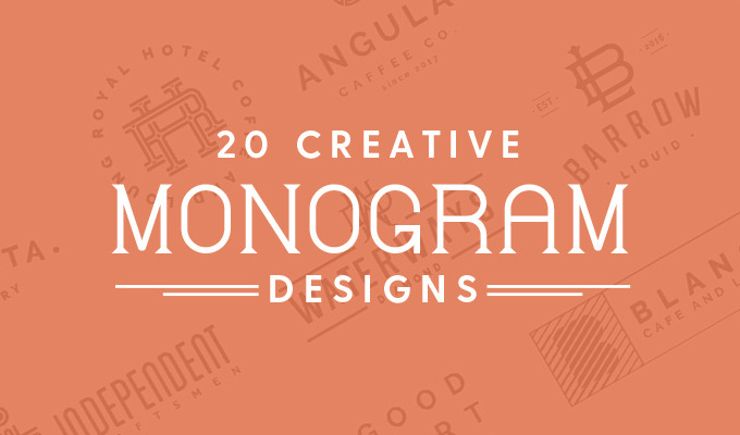 20 Creative Monogram Designs to Inspire Your Logo