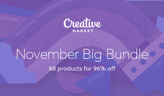 Download November Big Bundle Over 1 186 In Design Goods For Only 39 Creative Market Blog