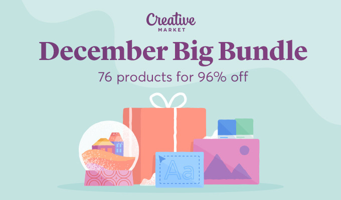 December Big Bundle: Over $1,169 in Design Goods For Only $39!
