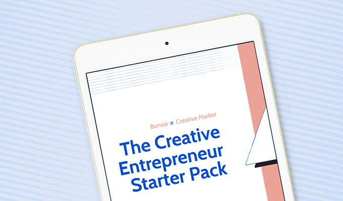Free Ebook: The Creative Entrepreneur's Starter Pack with Bonsai