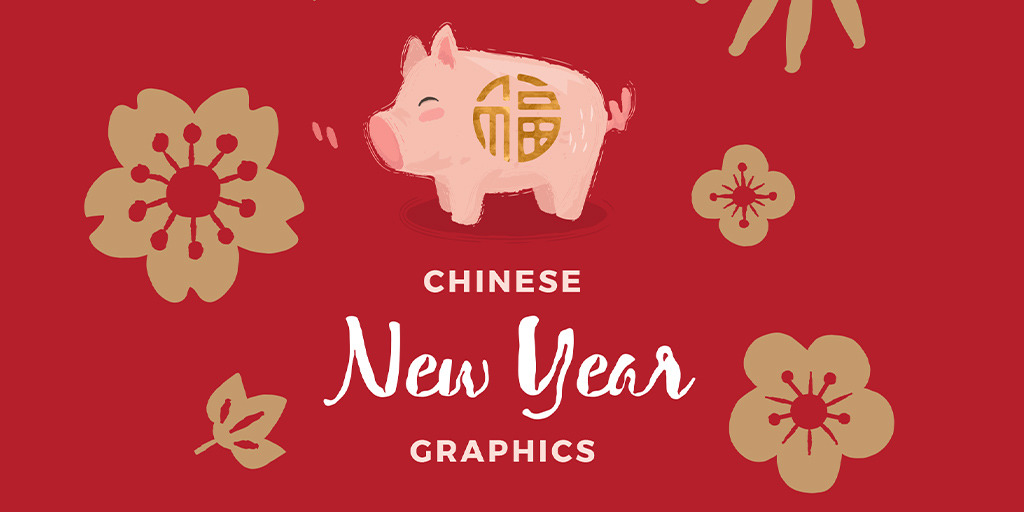 Bright Cards Banners Graphics For All Your Chinese New Year Designs Creative Market Blog