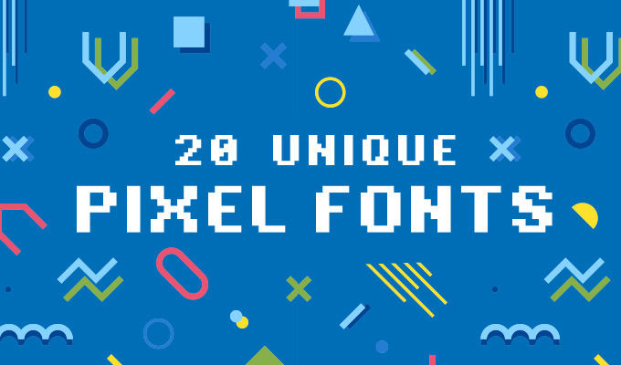 20 Unique Pixel Fonts to Bring the 80s Back