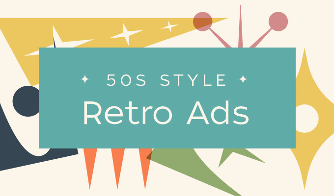 Design Trend Report: 50s Style Retro Ads
