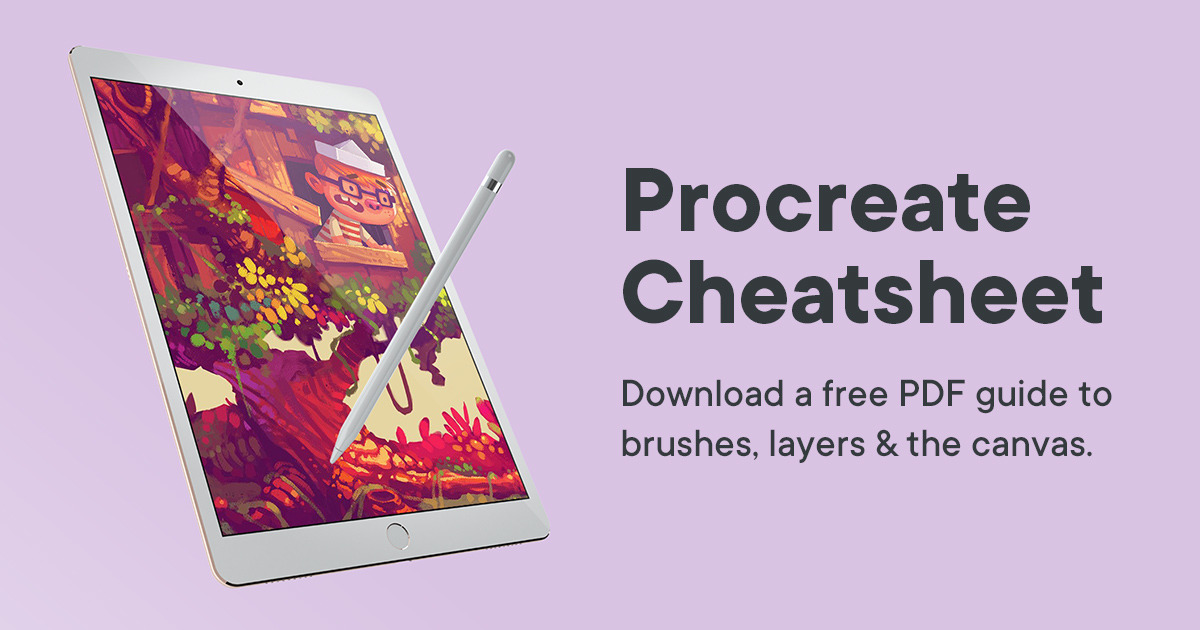 free procreate composition guides