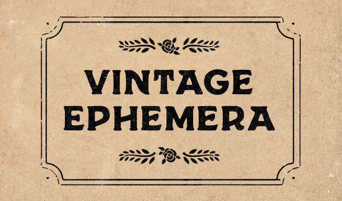 Image result for ephemera text