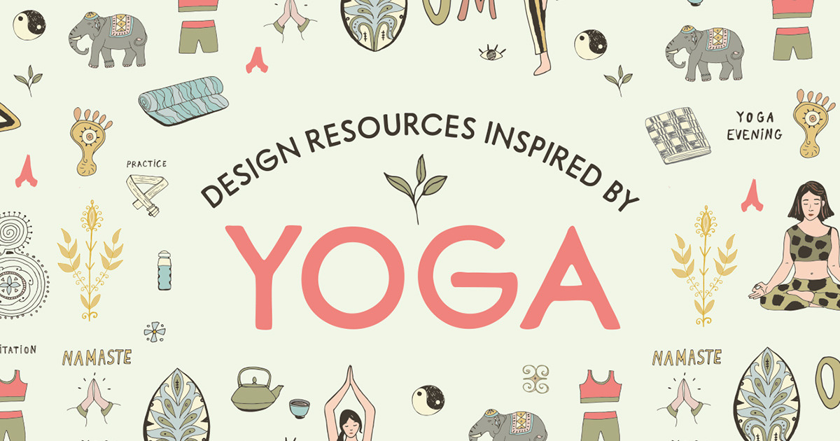 Download Design Resources Inspired By Yoga Logo Templates Graphics Photos Creative Market Blog