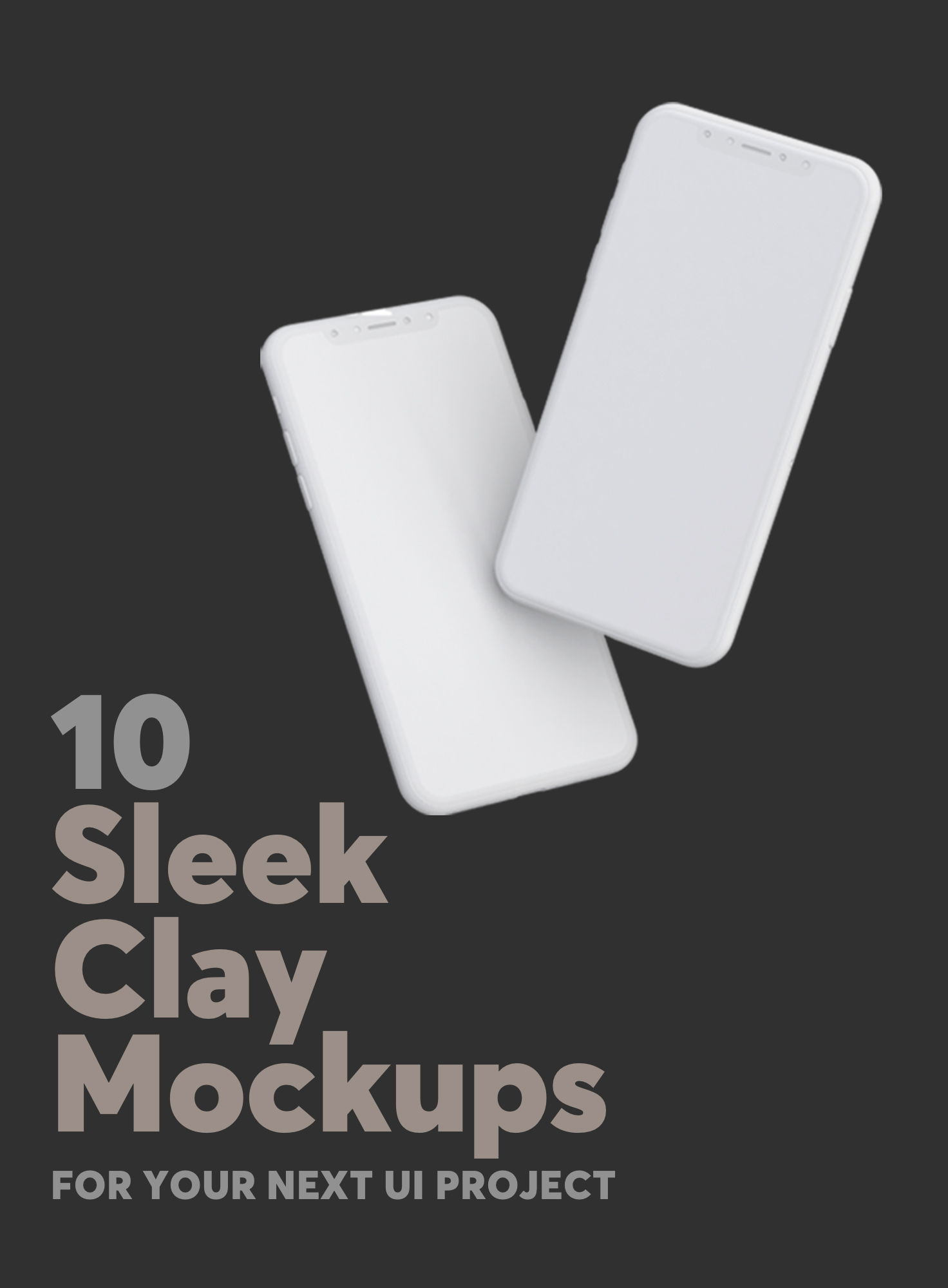 Download 15 Sleek Clay Mockups For Your Next Ui Project Creative Market Blog
