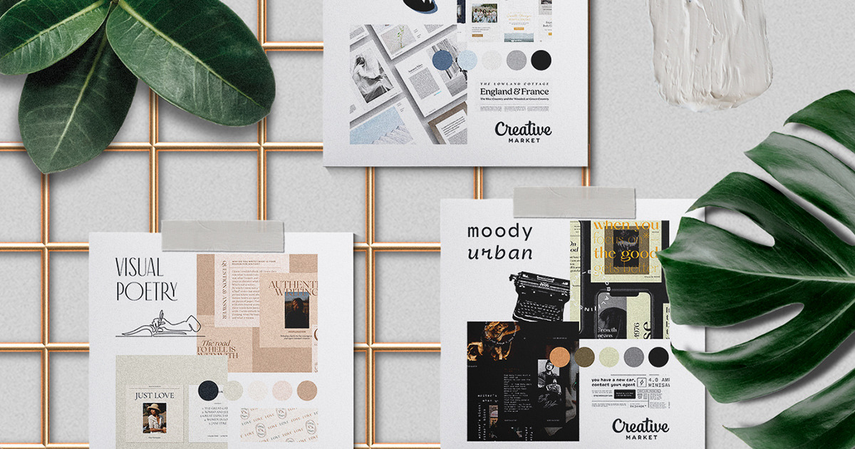 Moodboard Series: Print is Not Dead - Creative Market Blog