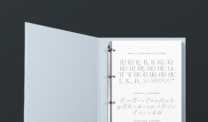 Behind the Font: La Luxes, a Ligature-Rich Duo by Sam Parrett