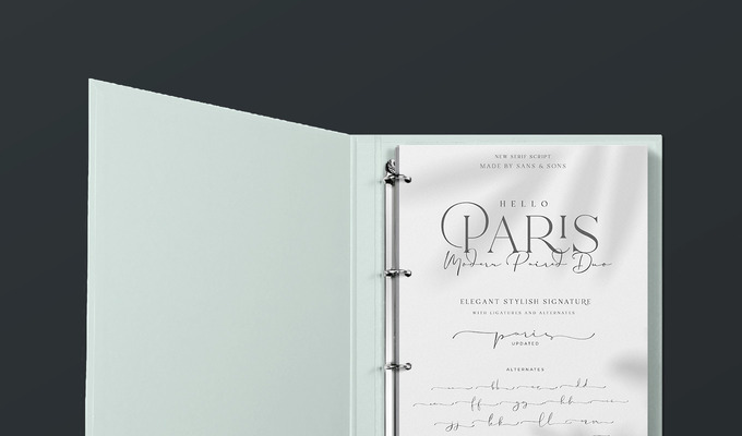 Behind the Font: Hello Paris, a Variable Font Duo Full of Flair